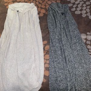 two cardigans